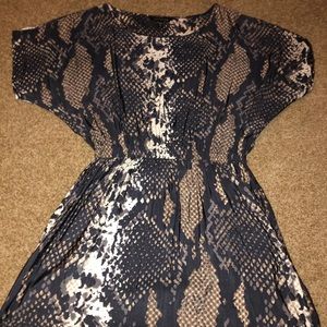 Express mid-low dress